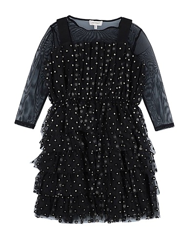 TWINSET Vestito Nero 100% Poliammide