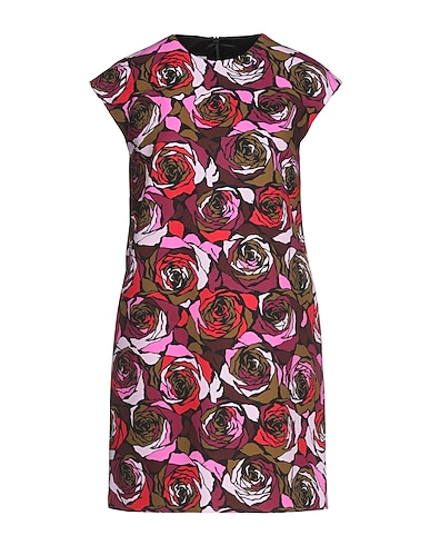 DRIES VAN NOTEN Short dress Garnet 95% Polyamide, 5% Elastane