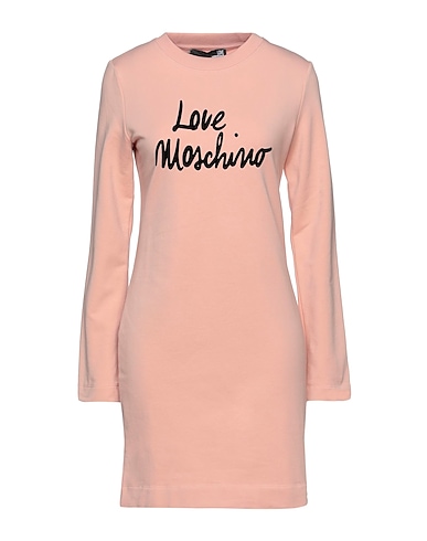 LOVE MOSCHINO Short dress Blush 95% Cotton, 5% Elastane