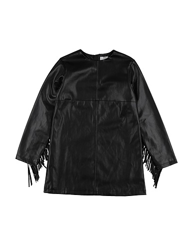 TO BE TOO Vestito Nero 100% Poliuretano