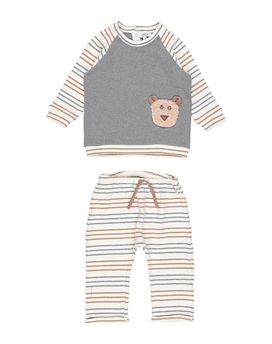 ALETTA Outfits Grey 80% Cotton, 11% Acrylic, 4% Elastane, 3% Viscose, 2% Polyamide