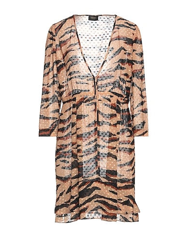 LIU •JO Κοντό φόρεμα Χρώμα της άμμου 93% Βισκόζη, 7% Ελαστάνη