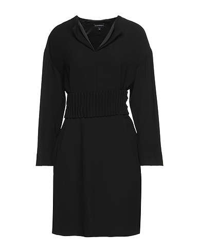 EMPORIO ARMANI Vestito corto Nero 100% Poliestere