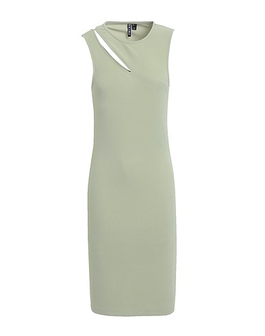 PIECES Tubino Verde chiaro 96% Poliestere riciclato, 4% Elastan