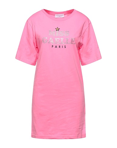 GAëLLE Paris Short dress Pink 100% Cotton