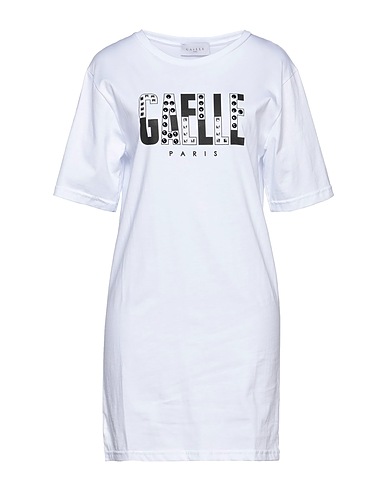 GAëLLE Paris Short dress White 100% Cotton