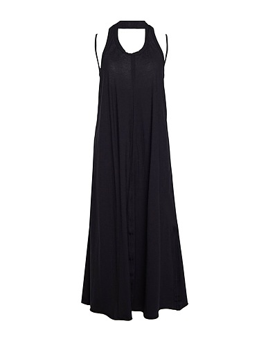 ISAAC SELLAM EXPERIENCE Vestito midi Nero 100% Cotone