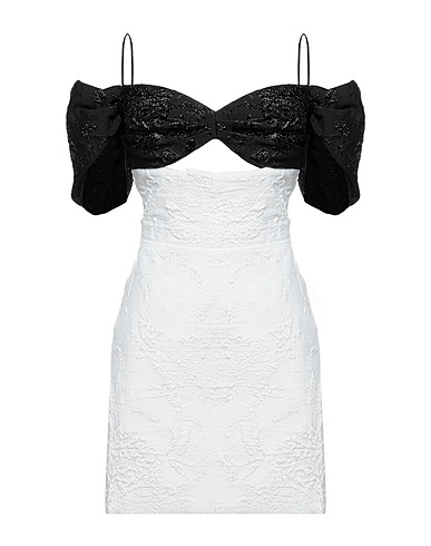 RASARIO Sheath dress White 77% Polyester, 23% Lurex®