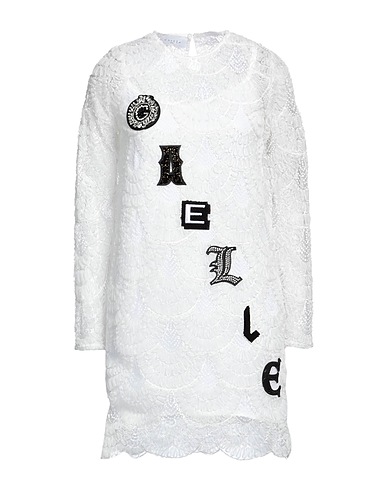 GAëLLE Paris Short dress White 100% Polyester
