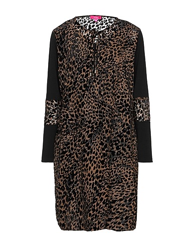 ÉCLÀ Sheath dress Black 95% Polyester, 5% Elastane