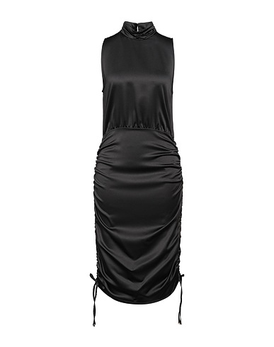 KONTATTO Midi dress Black 100% Polyester