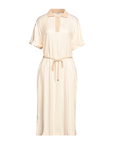 PESERICO Midi dress Blush 52% Viscose, 48% Cupro, Cotton