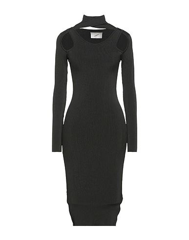 COPERNI Midi dress Black 87% Viscose, 13% Elastane