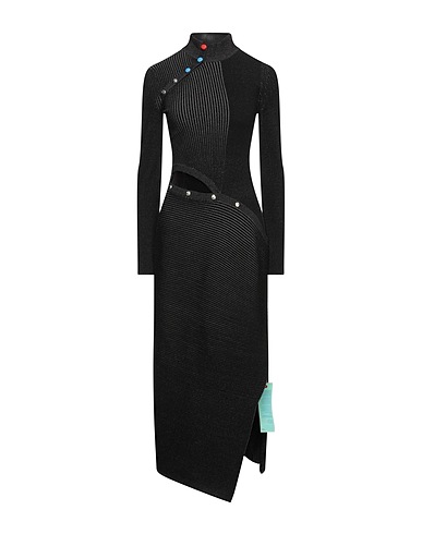 OFF-WHITE™ Sheath dress Black 82% Viscose, 18% Polyester