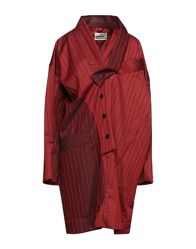 VIVIENNE WESTWOOD Midi dress Brick 100% Virgin Wool