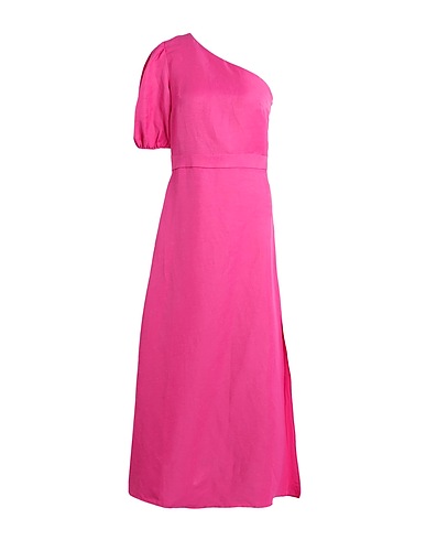 TOPSHOP Vestito da cerimonia Rosa 59% Lino, 41% Viscosa