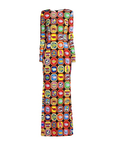 MOSCHINO Long dress Black 79% Viscose, 19% Virgin Wool, 2% Other Fibres