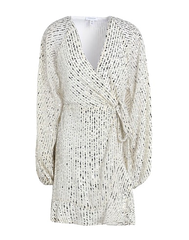 TOPSHOP Shirt dress Ivory 100% Polyester