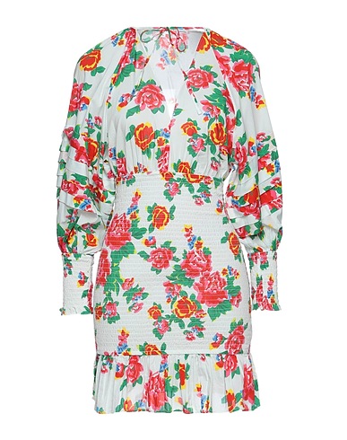 RHODE Sheath dress White 100% Cotton