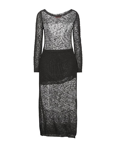 MISSONI Midi dress Black 100% Cotton