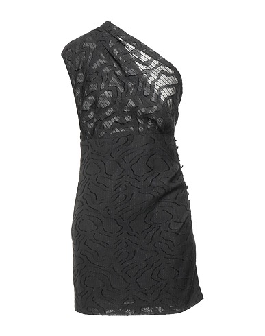 IRO One-shoulder dress Black 100% Polyester