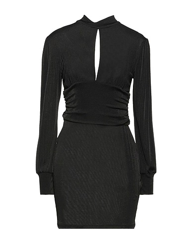 MARC ELLIS Sheath dress Black 92% Polyester, 8% Elastane