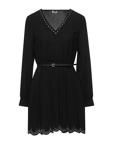 LIU •JO Short dress Black 100% Polyester