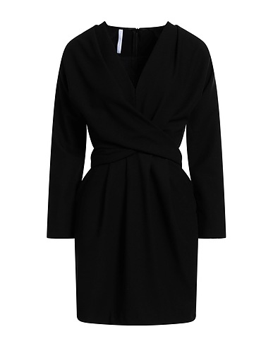 IMPERIAL Sheath dress Black 100% Polyester