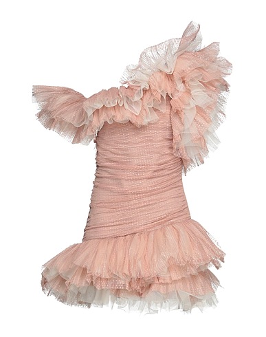 ELISABETTA FRANCHI Elegant dress Blush 100% Polyester, Polyamide, Elastane