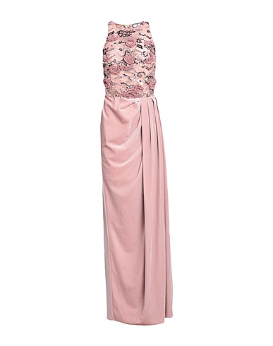 ELISABETTA FRANCHI サマードレス アンティークローズ コットン 80% / ナイロン 20% / ガラス / ポリエステル / ポリウレタン