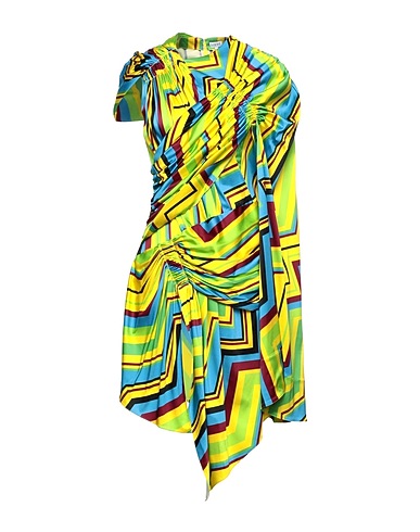 LOEWE Short dress Yellow 94% Viscose, 6% Elastane