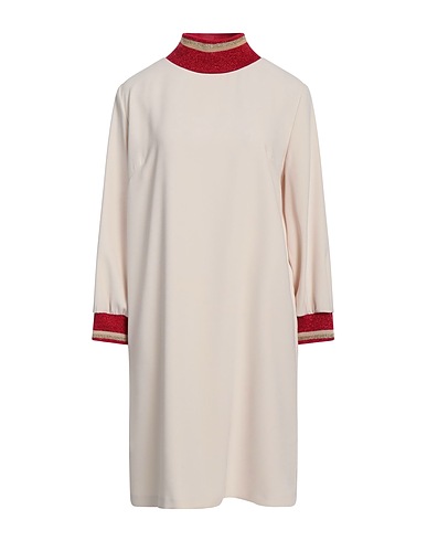 HANITA Vestito corto Avorio 100% Poliestere