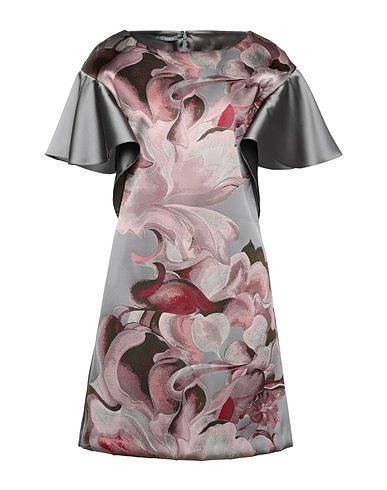 ALBERTA FERRETTI Short dress Grey 88% Polyester, 12% Polyamide