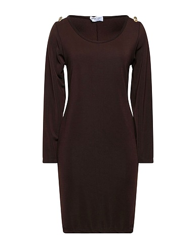 ODI ET AMO Sheath dress Chocolate brown 100% Cotton