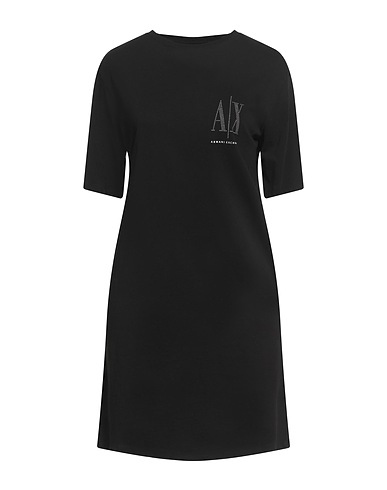 ARMANI EXCHANGE Short dress Black 100% Cotton