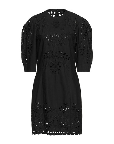 ISABEL MARANT Short dress Black 100% Cotton, Polyester
