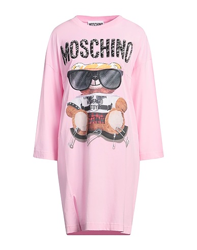 MOSCHINO Short dress Pink 100% Cotton