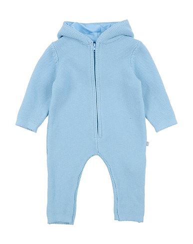 STELLA McCARTNEY KIDS Strampelanzug für Babys Himmelblau 95% Baumwolle, 5% Wolle
