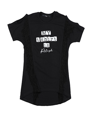 RELISH Dress Black 96% Cotton, 4% Elastane