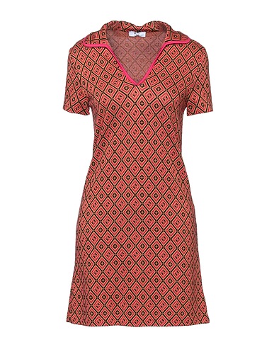 OPTIONS Vestito corto Fucsia 44% Poliestere, 31% Viscosa, 23% Cotone, 2% Elastan