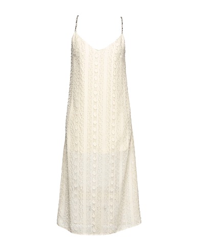 BE BLUMARINE Vestito midi Avorio 100% Poliestere
