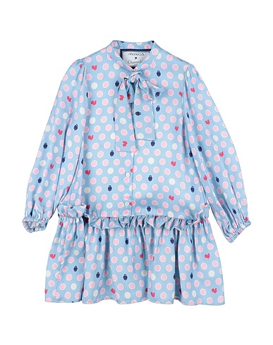 SIMONETTA Dress X CHANTECLER Sky blue 100% Viscose