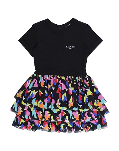 BALMAIN Dress Black 100% Cotton, Polyamide, Elastane