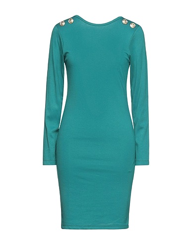 ODI ET AMO Sheath dress Deep teal 100% Cotton