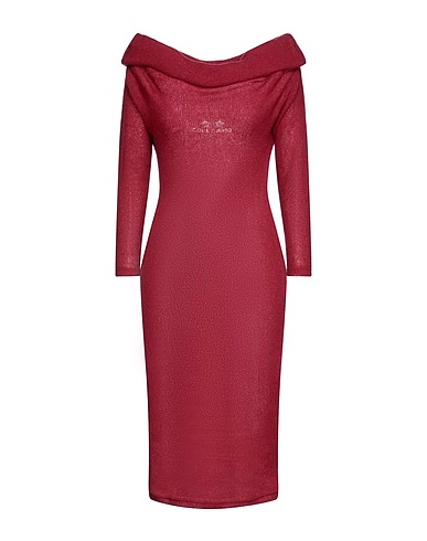 ODI ET AMO Vestito midi Bordeaux 100% Cotone
