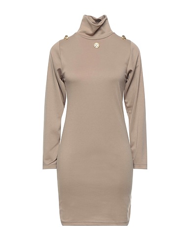 ODI ET AMO Sheath dress Taupe 100% Cotton