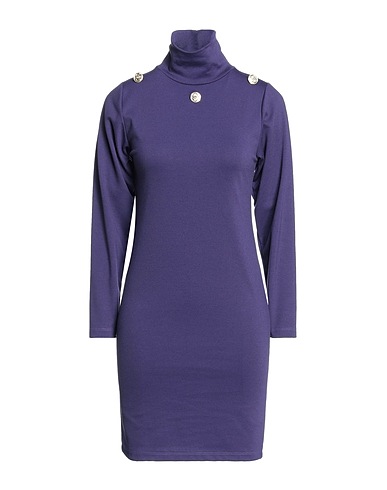 ODI ET AMO Sheath dress Purple 100% Cotton