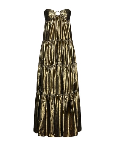 ANIYE BY Long dress Military green 100% Polyamide