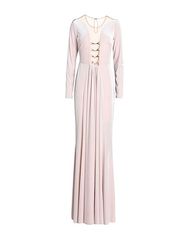 ELISABETTA FRANCHI Vestito da cerimonia RED CARPET Rosa chiaro 93% Poliestere, 7% Elastan, Poliammide