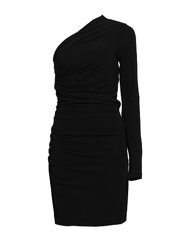 DSQUARED2 One-shoulder dress Black 100% Viscose